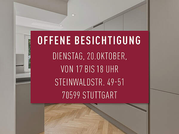 OFFENE BESICHTIGUNG I Di., 20.10. I 17-18 UHR - Perfekt f&uuml;r Kapitalanleger mit WG-Konzept: Modernes Wohnen im Gr&uuml;nen
